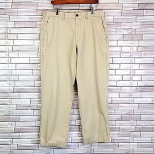Lands End Men's khaki Chinos Size 36